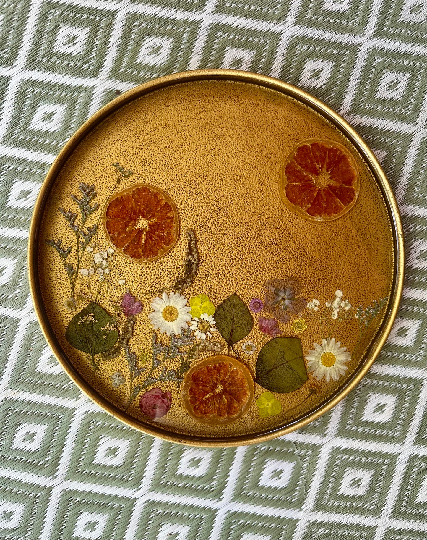 Gold Serving Tray