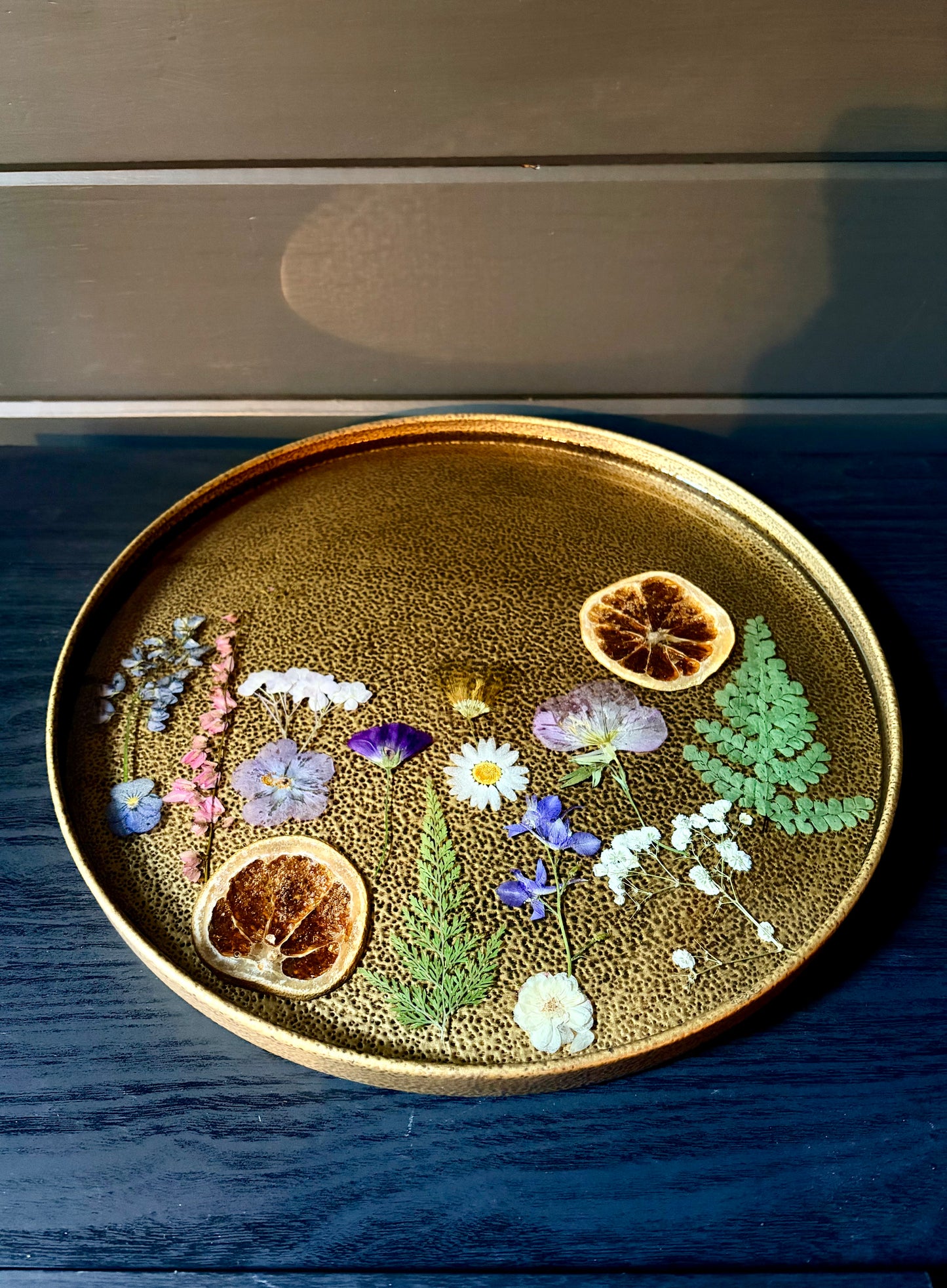 Gold Tray - Clementine