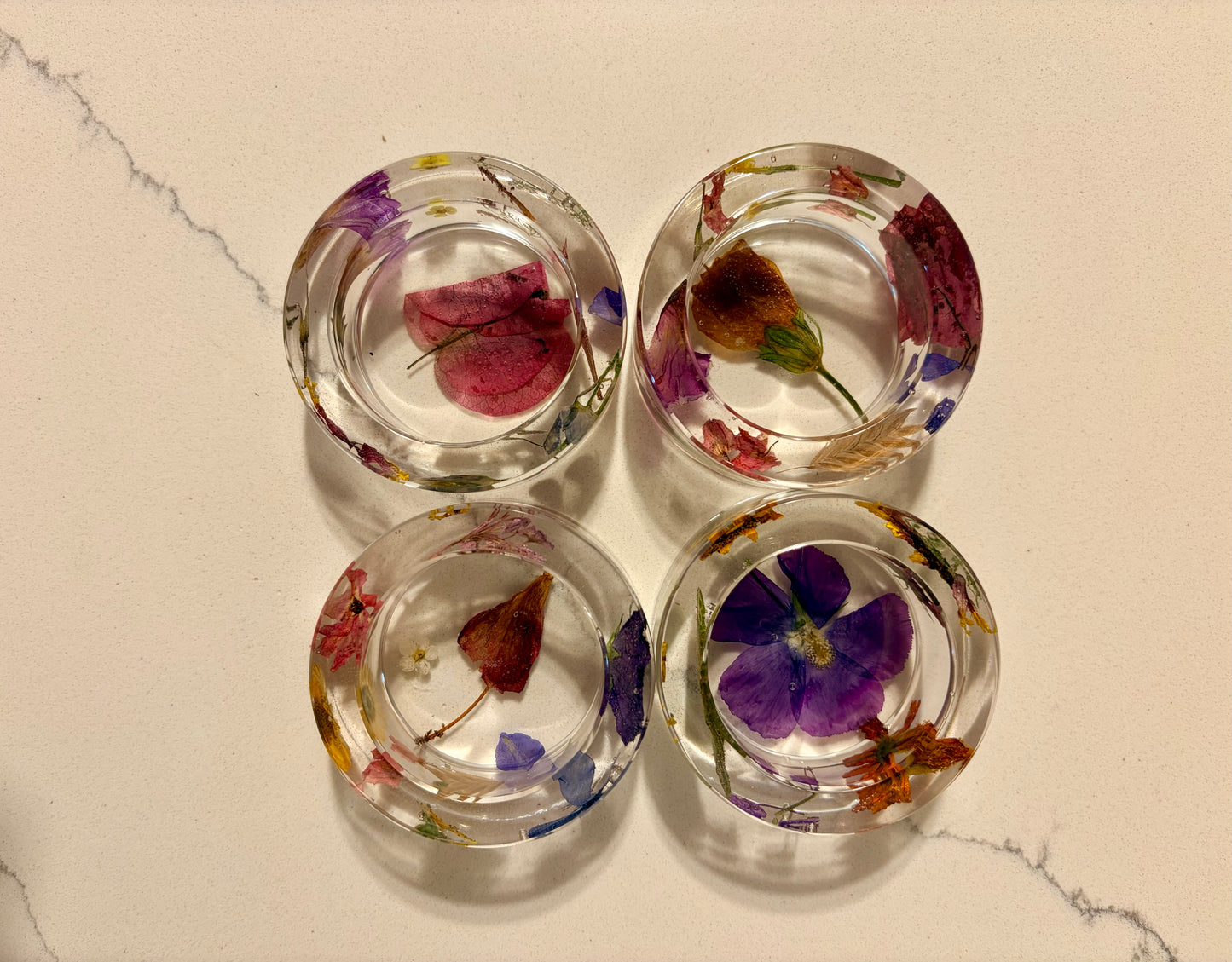 Tea Candle Holders - Set of 4