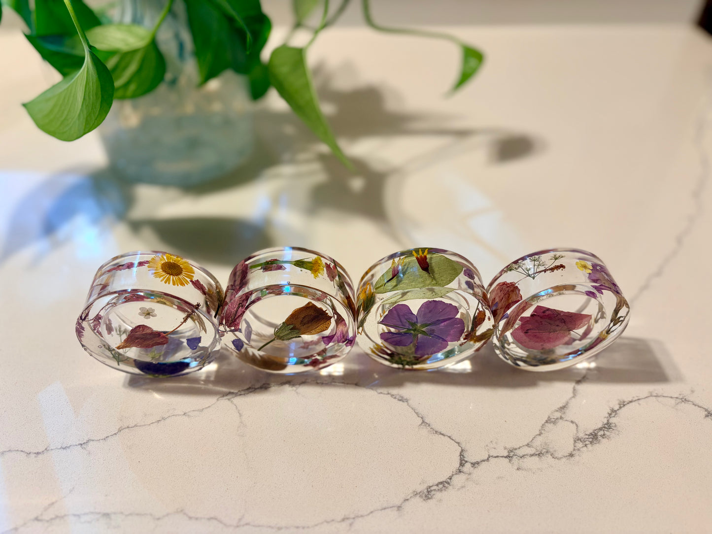Tea Candle Holders - Set of 4