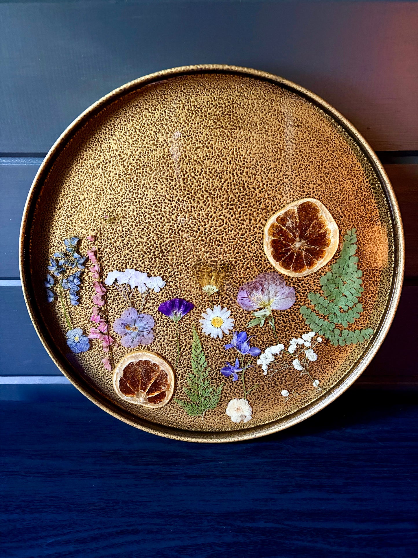 Gold Tray - Clementine