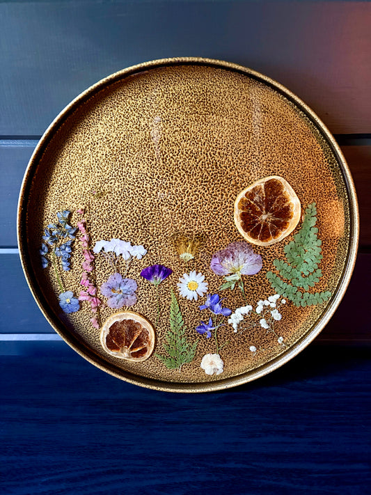 Gold Tray - Clementine