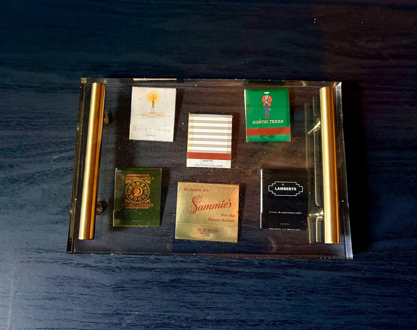 Austin Matchbook Tray